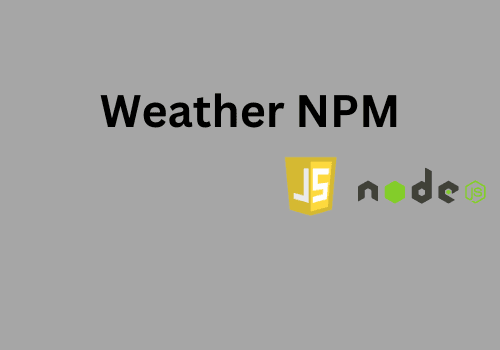 Weather NPM